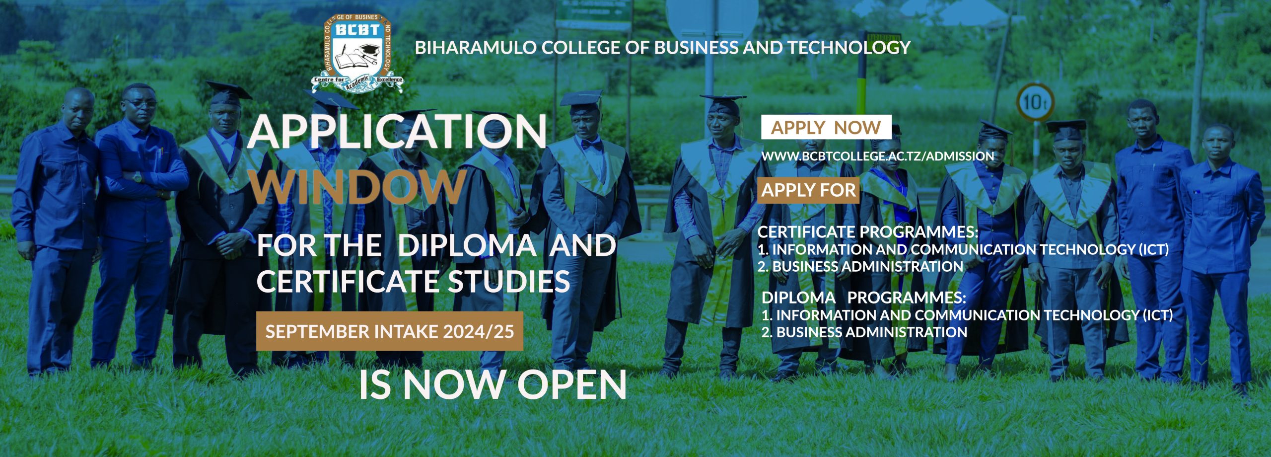 Application Window for September 2024/2025 Intake Is Now Open